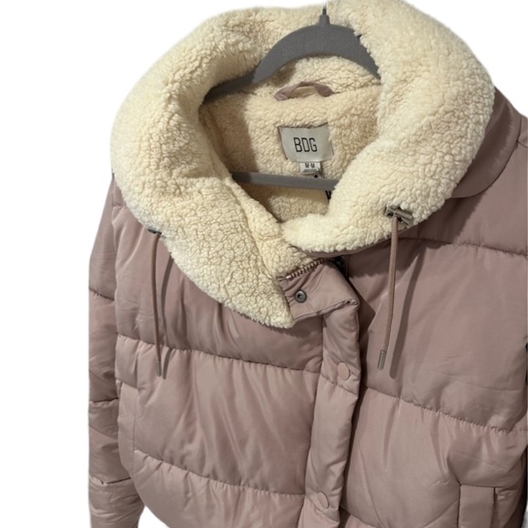 BDG Urban Outfitters Wool Lined Down Puffer Jacket - Picture 3 of 9